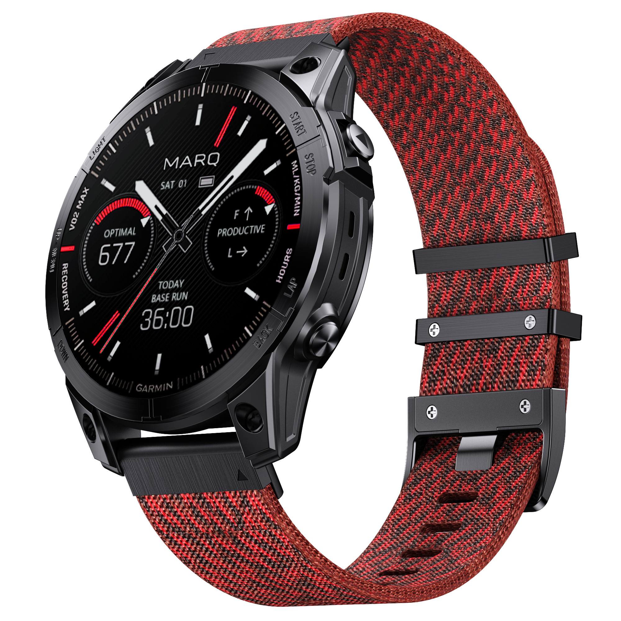 QuckFit 22mm 26mm For Garmin Jacquard Easy Nylon Watchband for Fenix8/E/7/7XPro/7X/6X/6 Pro/6/Epix/Instinct Replaceable Starp