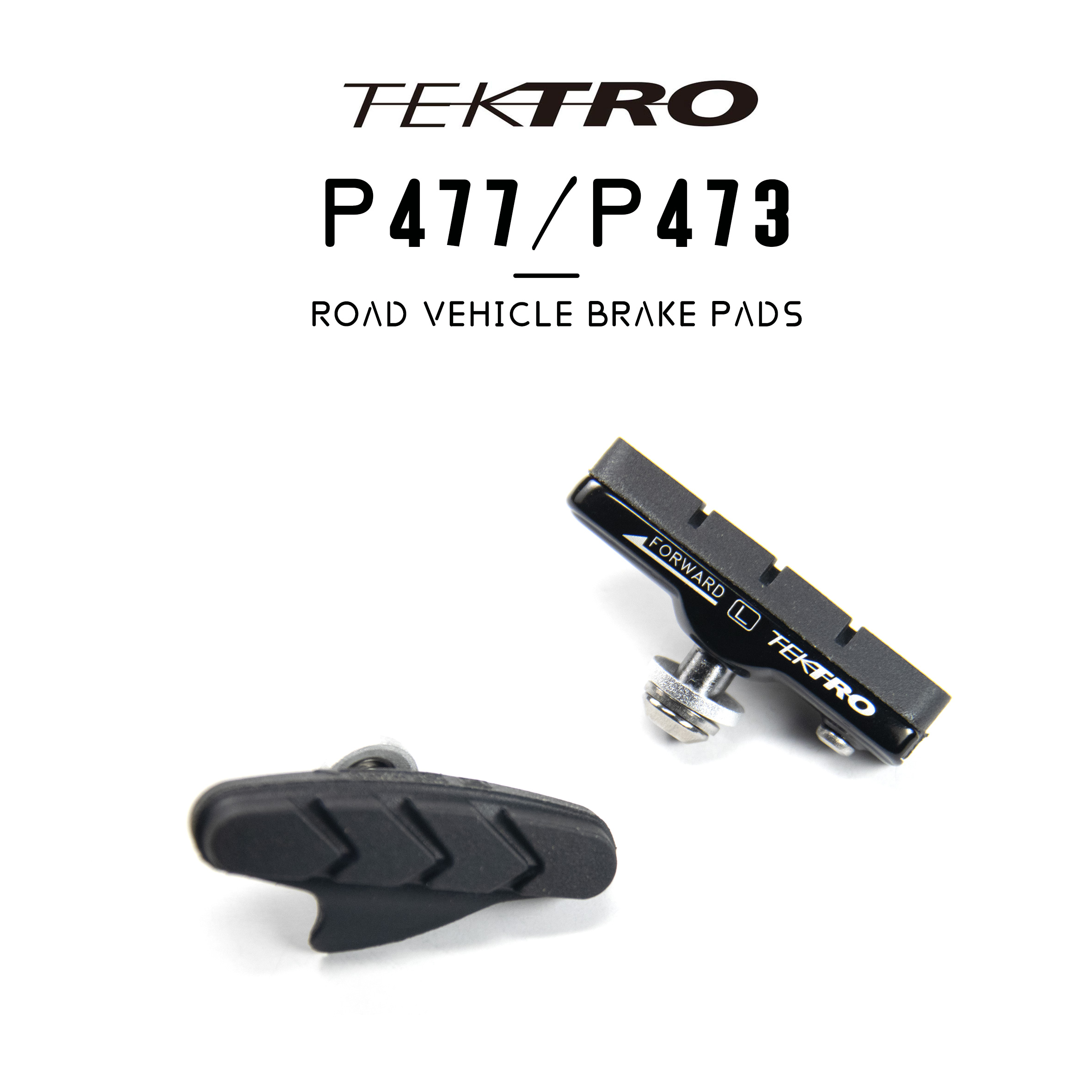 TEKTRO Shoe MTB Road Brake Shoes 836.12 P473 P477 Aluminum Rims Pads MTB Road Bicycle Brake Aluminum Rims Pads