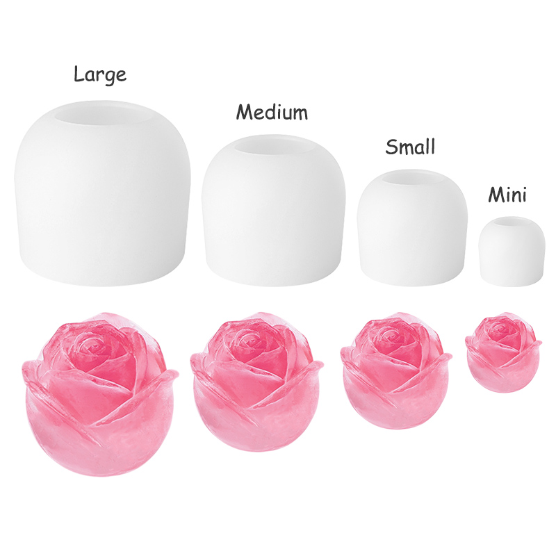 3D Flower Silicone Molds Fondant Craft Cake Candy Chocolate Sugarcraft Ice Pastry Baking Tool Mould