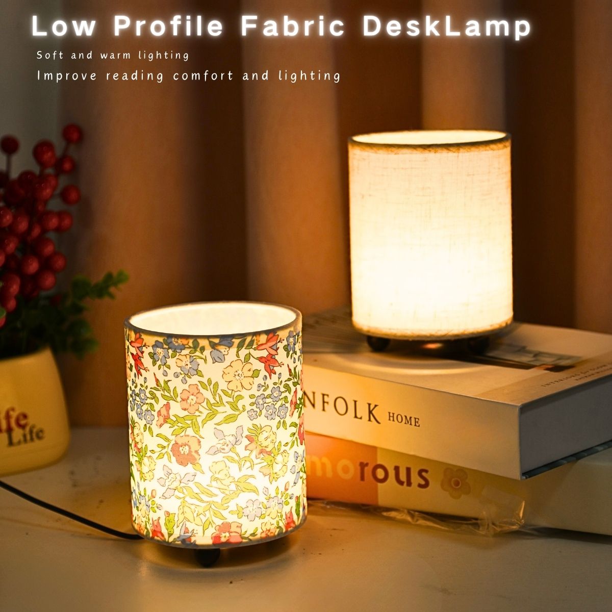 USB Button Switch, Soft Warm Light, mini desktop Decorative Night Light, Bedroom Night Lighting