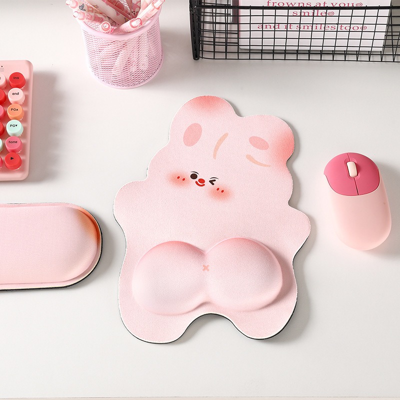 Soft Mouse Pad Sakura Solace Elegant Design Non Slip Durable Comfortable Desk Mat For Computer Office And Gaming