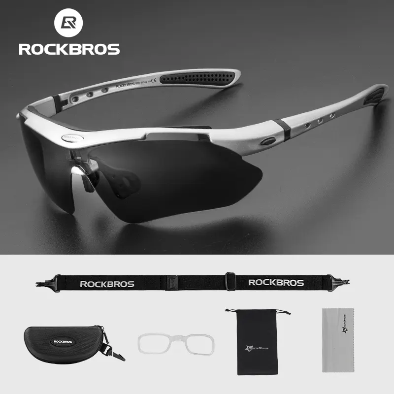 ROCKBROS Polarized Glasses UV Protection Goggles Eyewear Photochromic Bicycle Sunglasses Motorcycle Sports Outdoor Glasses dr. eyemo - image 1