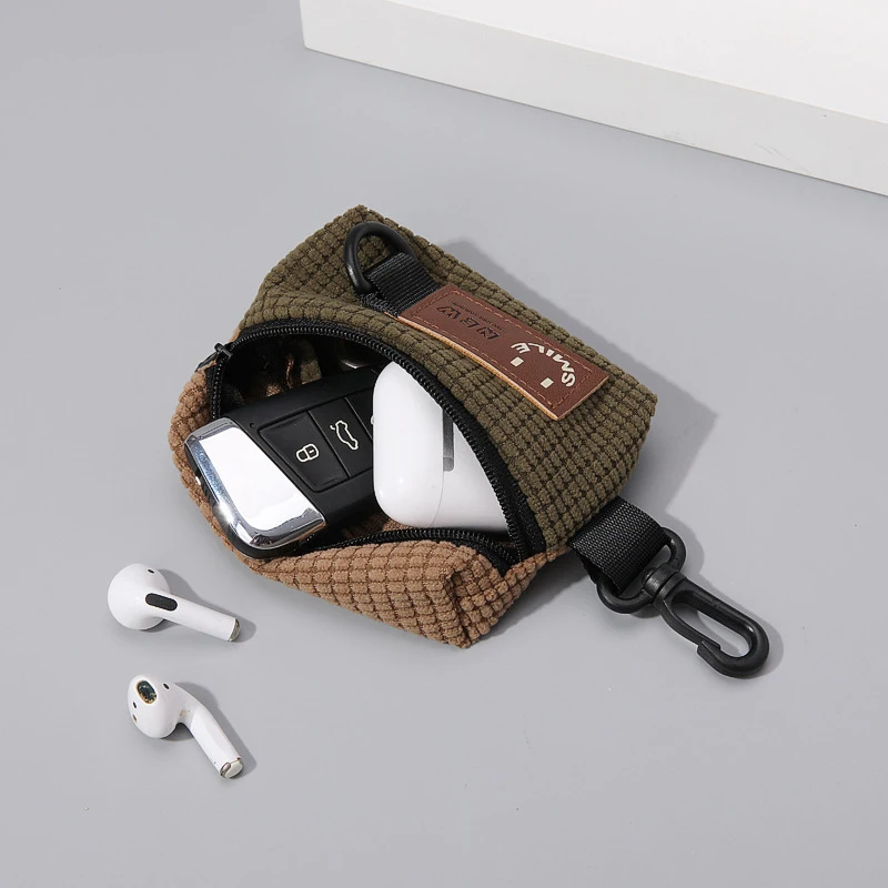 1PC Cycling Backpack, Headphone Bag, Portable Storage, Sports Bag, Universal Bag, Pendant, Trendy Tag, Neck Hanging Bag