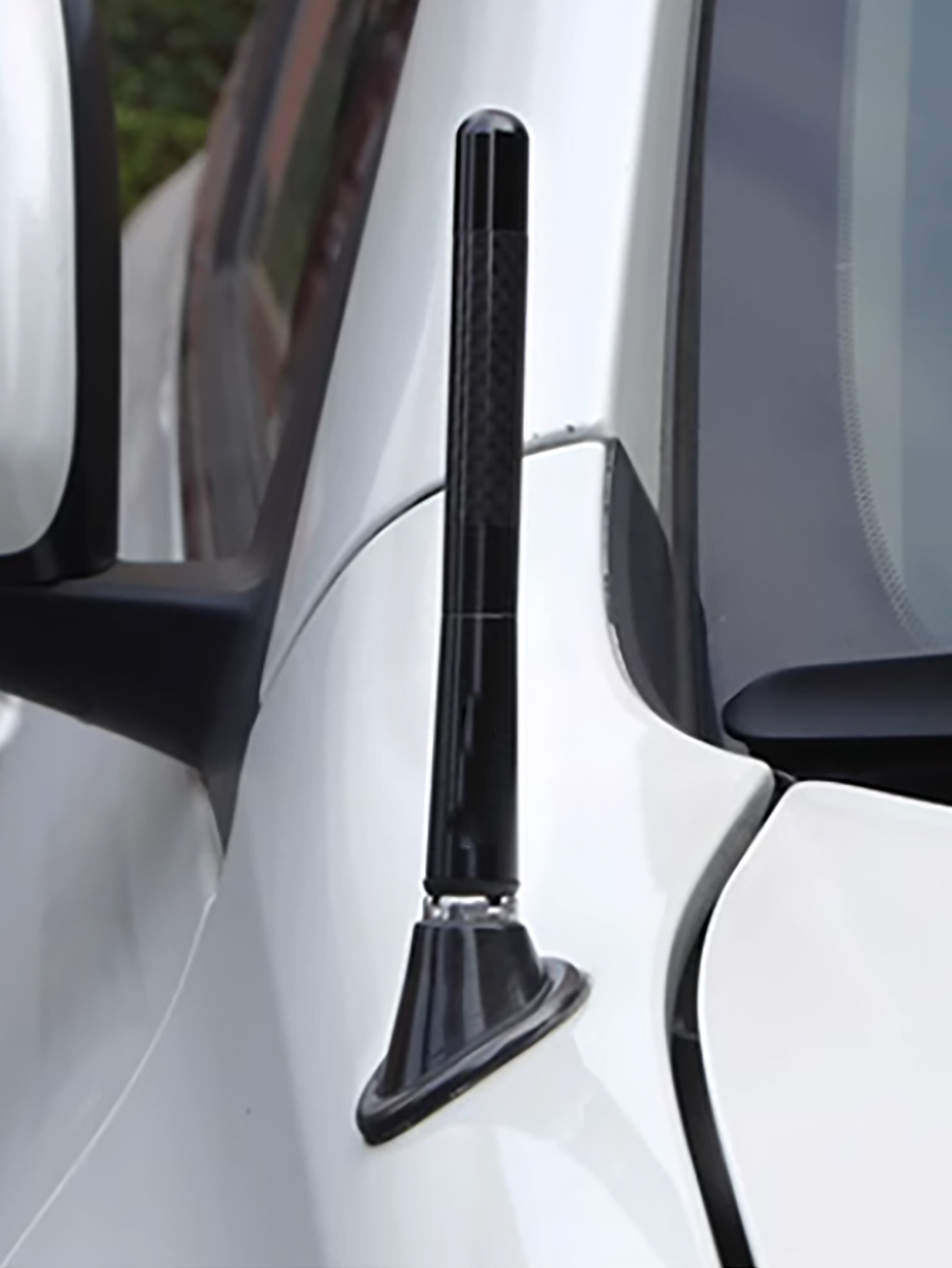 1PC car antenna signal carbon fiber antenna car radio antenna Metal aluminum short and long antenna modification supplies decora