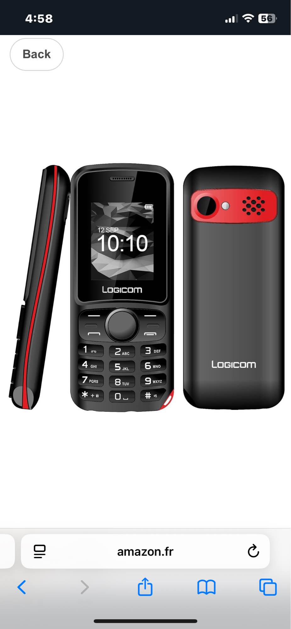 Logicom le Posh 170 mobile