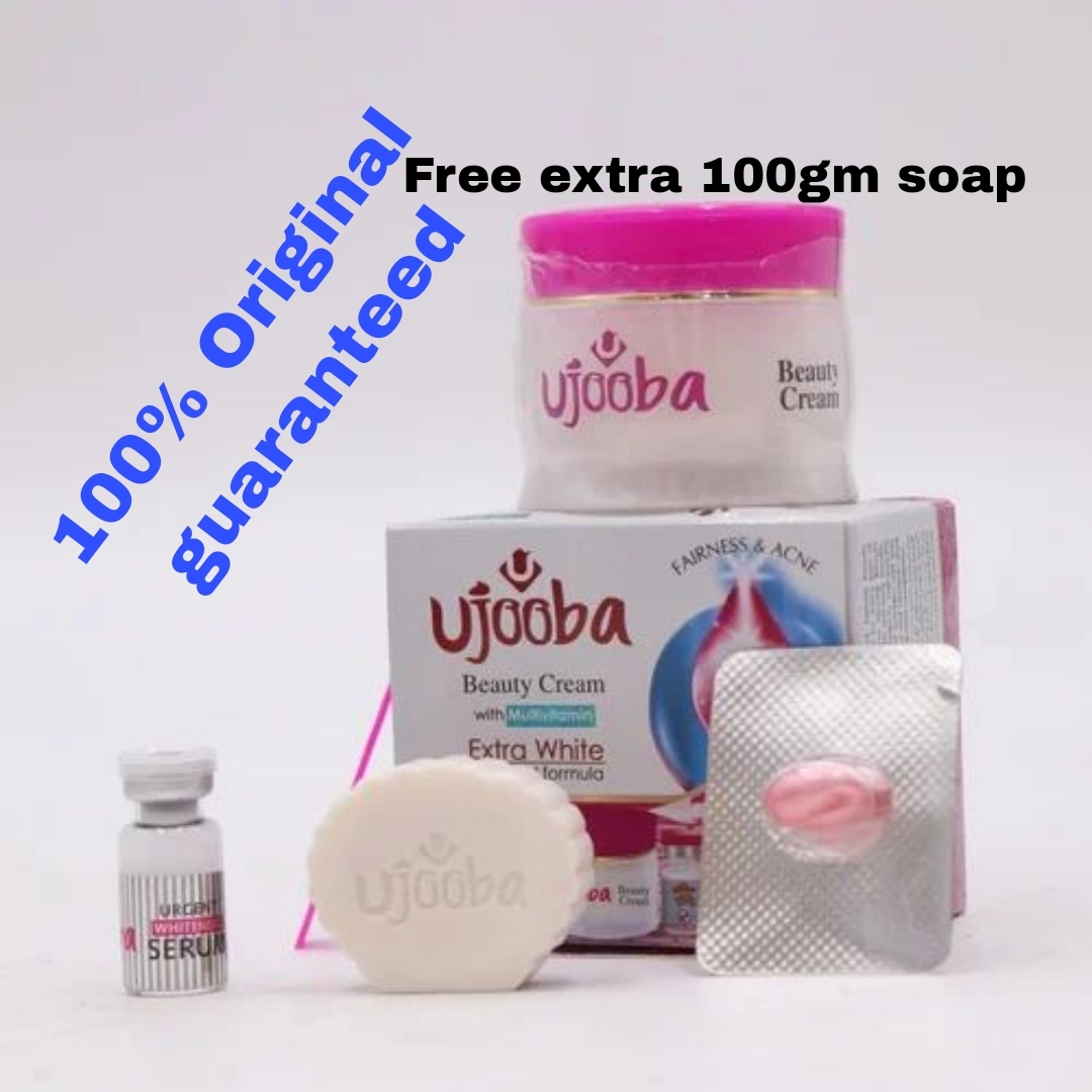 Ujooba Beauty Cream with Multivitamin | Extra White Magical Formula 4-in-1 Beauty Pack - Pakistan