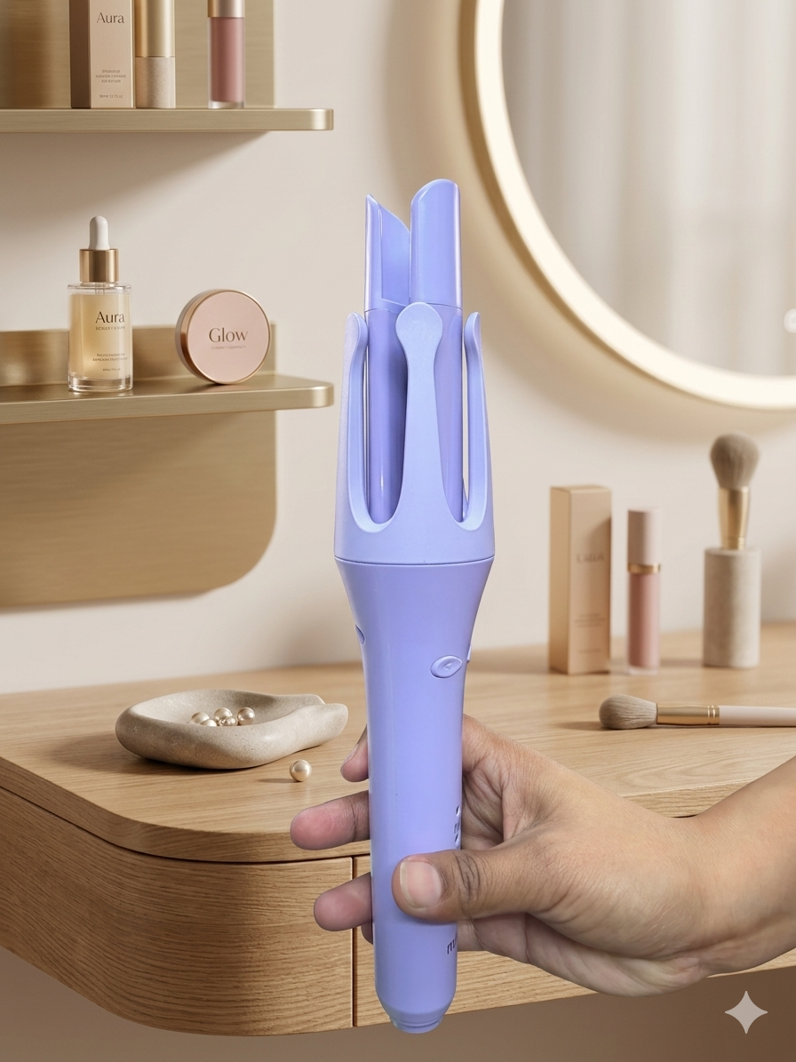 Automatic Hair Curler - Easy & Safe Hair Styling Tool