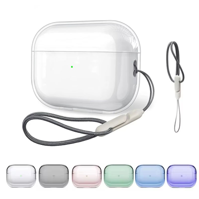 Sutuiying For AirPods Pro 2 Earphone Transparent 2025 New PC Protective Case