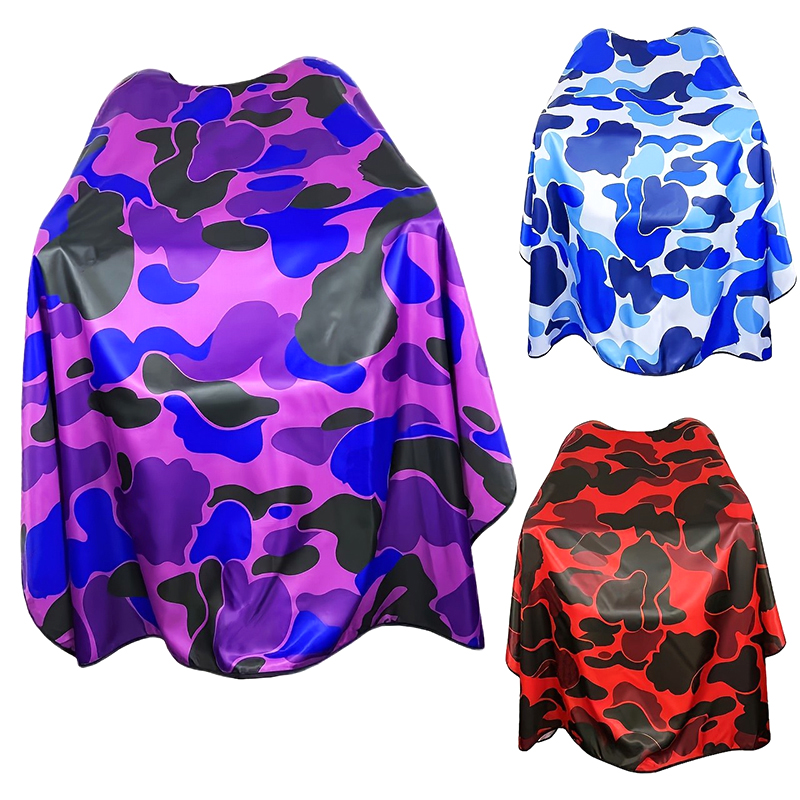 SXH 1PC Hair Cutting Barber Cape Anti Static Haircut Capes Professional Barbershop Waterproof Aprons Shawls Salon Tool