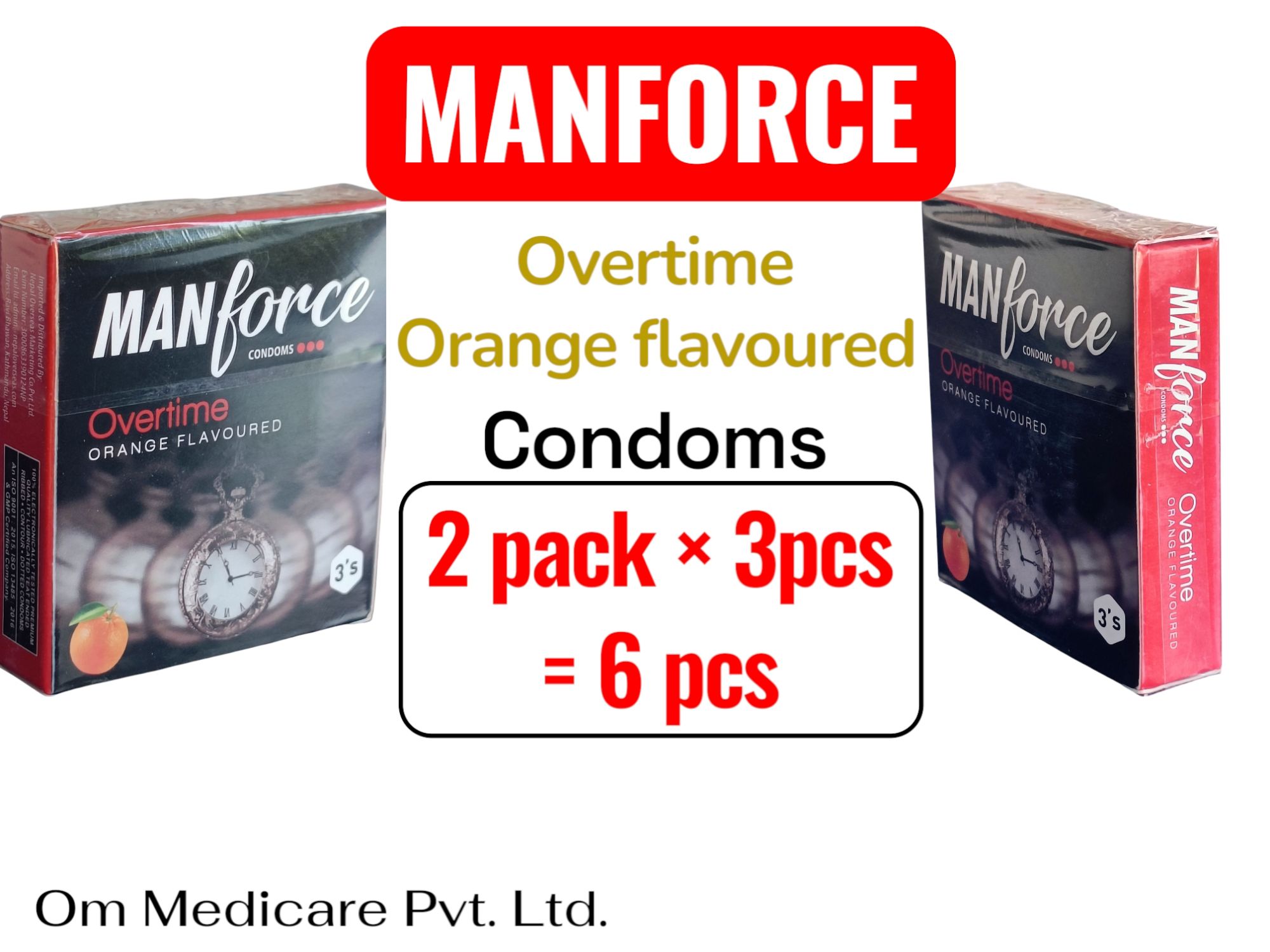 Manforce Condoms Pack of 6