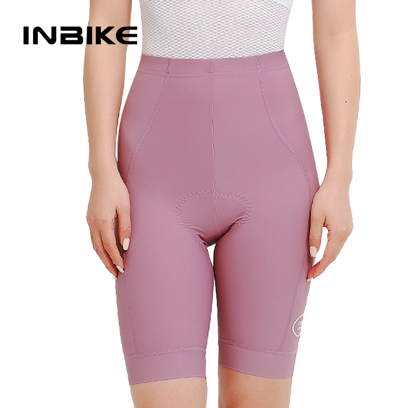INBIKE Cycling Shorts Women's 2025 New Spring Summer MTB Pants Pad Shorts Breathable Sweat-Wicking Mountain Road Bike Clothing
