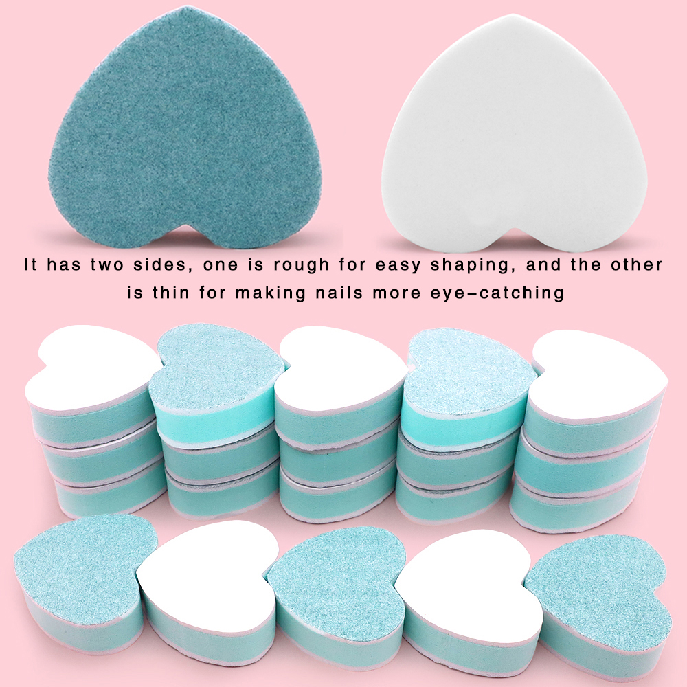 2/3/5pcs Sponge Nail Buffers Grey Sanding Buffing Block Grinding Polishing Nail File 100/180 Limas Polishing Tools Manicure