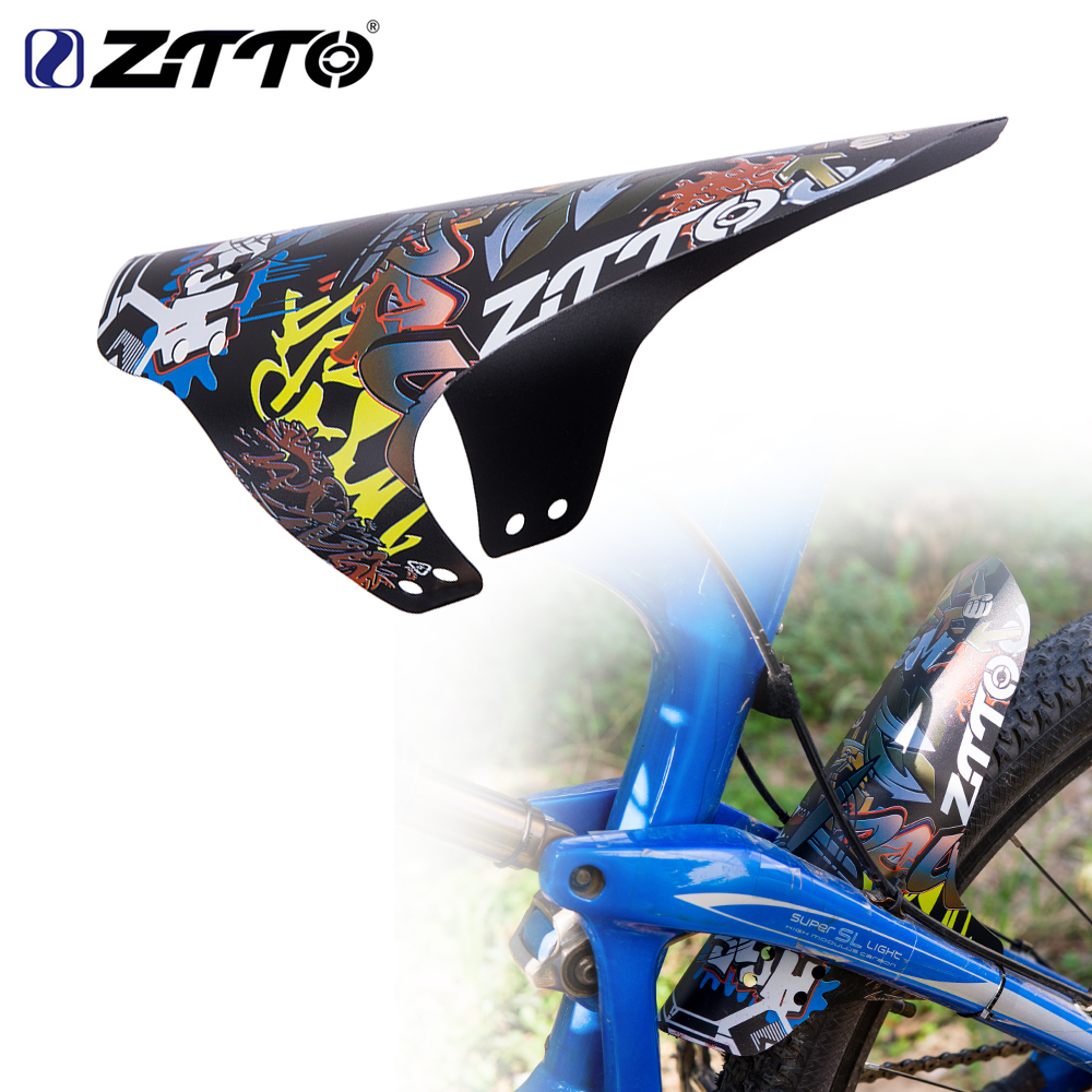 ZTTO Quick Release MTB Fender Mountain Bike Bicycle Front Rear Mudguard AM Enduro Wings Road Bike 26 27.5 29