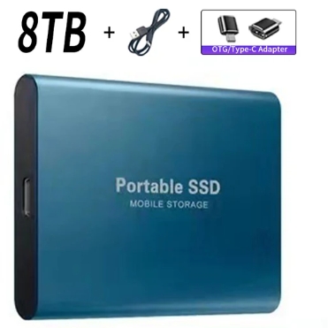 SSD 2tb external hard drive 1TB portable external SSD Mini Hard Disks Hiigh-speed Drive External Solid State Hard Drive New Bles Online DZ-9B-14