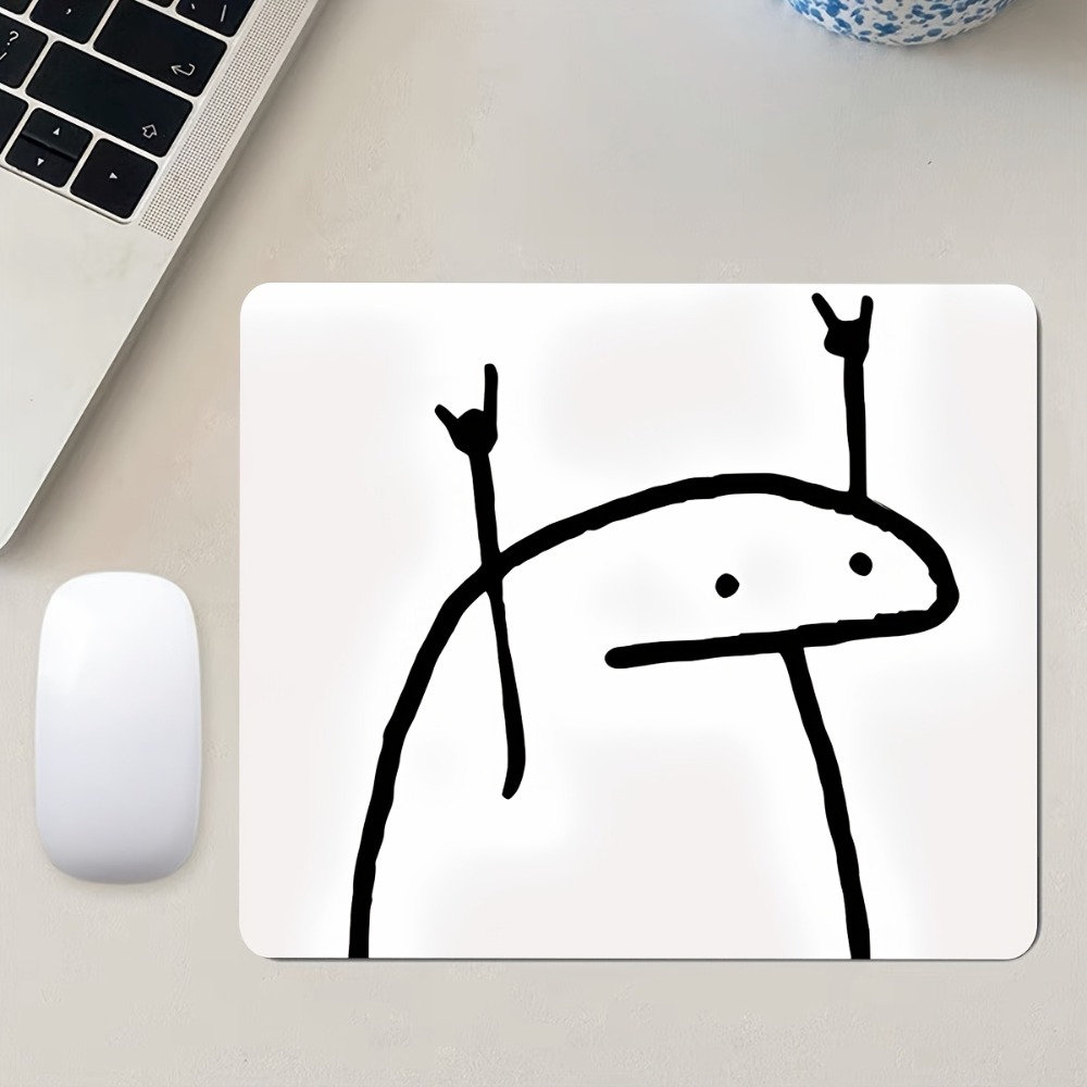 Cute Square Mini Mouse Pad | Non-Slip Compact Mat for Kids Travel Office