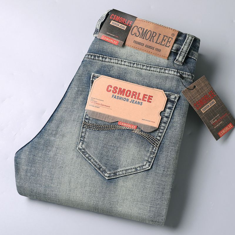 Black Vintage Jeans Men 2025 Autumn New Fashion Straight Loose Trousers Casual Male Personality Wide Legs Denim Pants