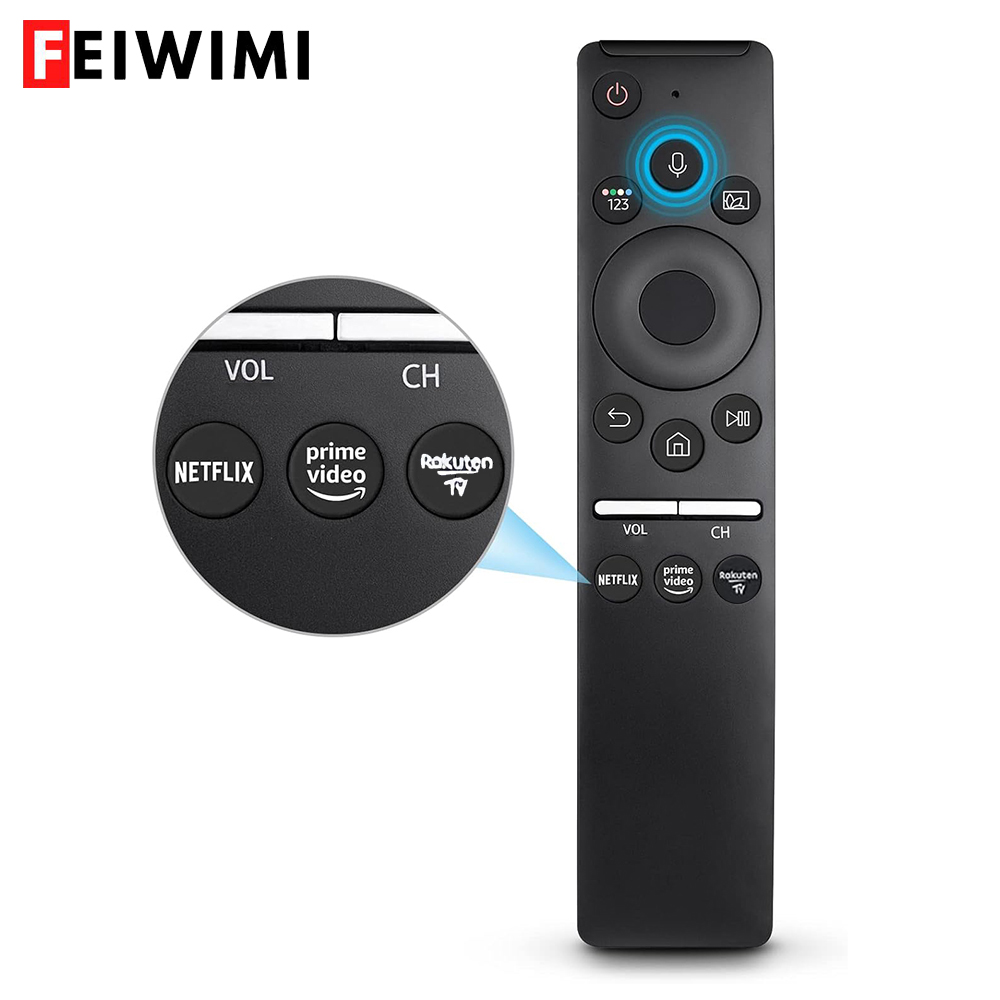 Voice Replacement Remote Control for TV Curved Frame UHD QLED LED 4K 8K Smart TVs, Universal Remote for All TV