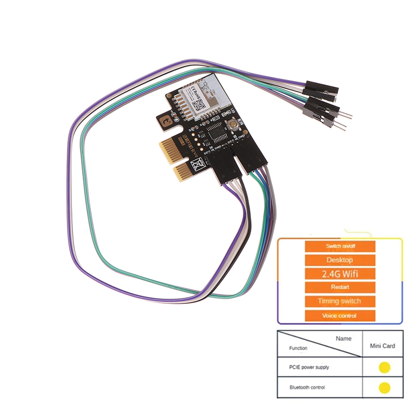 Remote Boot Startup Card MINI PICE Card for A3 Tuya PC Switch Desktop Computer Telecommuting