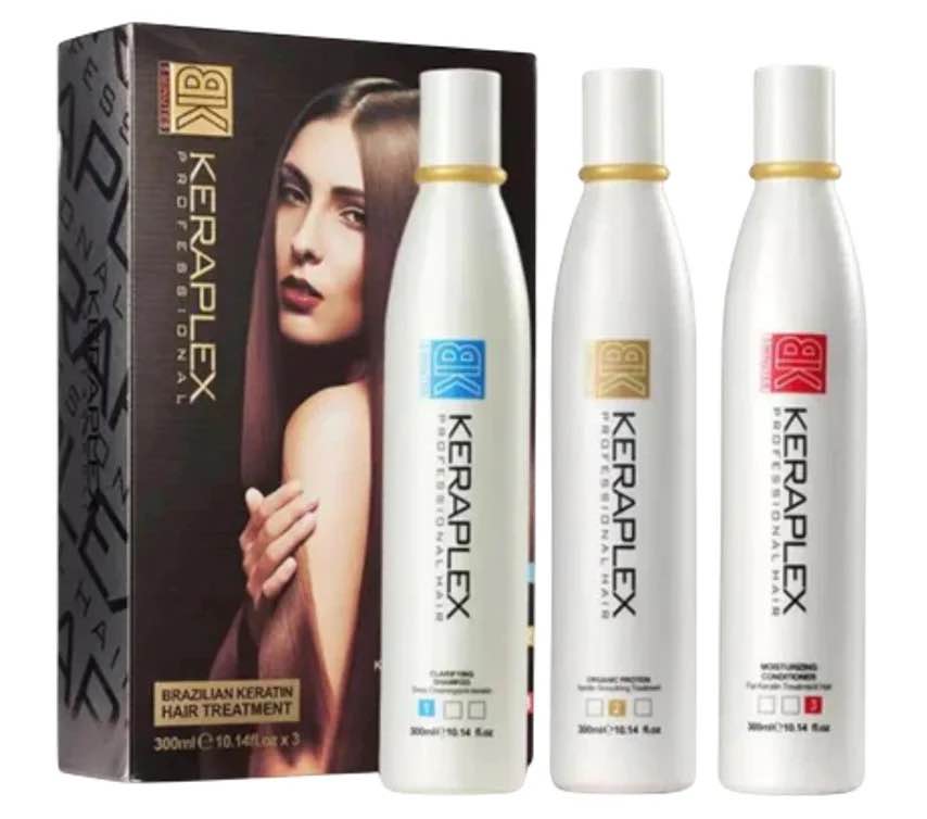 Keraplex Nano Brazilian Keratin Hair Treatment 3x300ml
