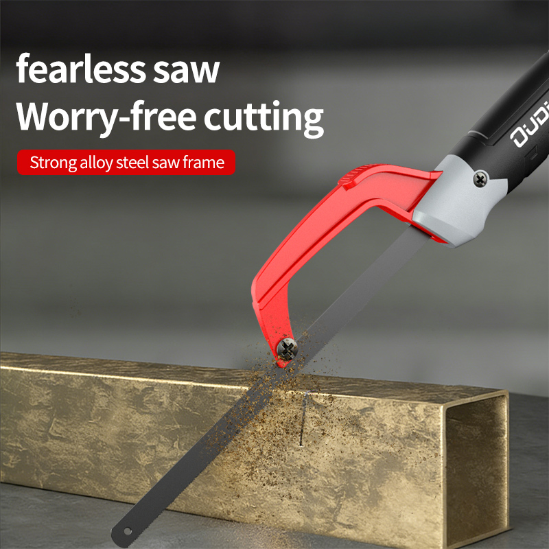 1pcs Mini Portable Wood Cutting Alloy Steel Saw Frame Multifunction DIY Woodworking Mini Saw Hand Tools With 1pcs Free Blade