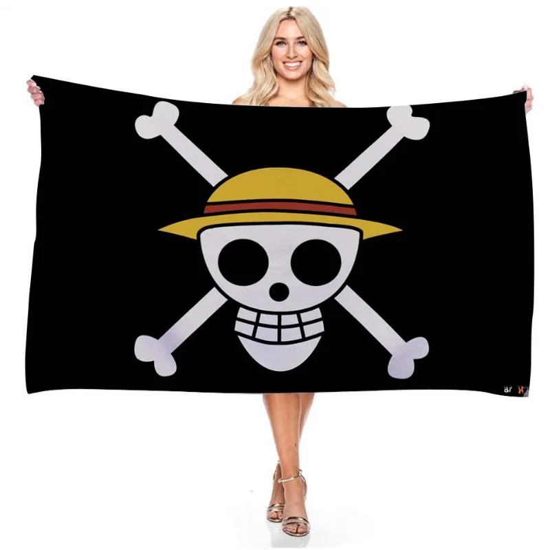 New One Piece 90*150CM Polyester Pirate Monkey D.Luffy Skull Flag One Piece straw hat pirates Trumpet banner flag