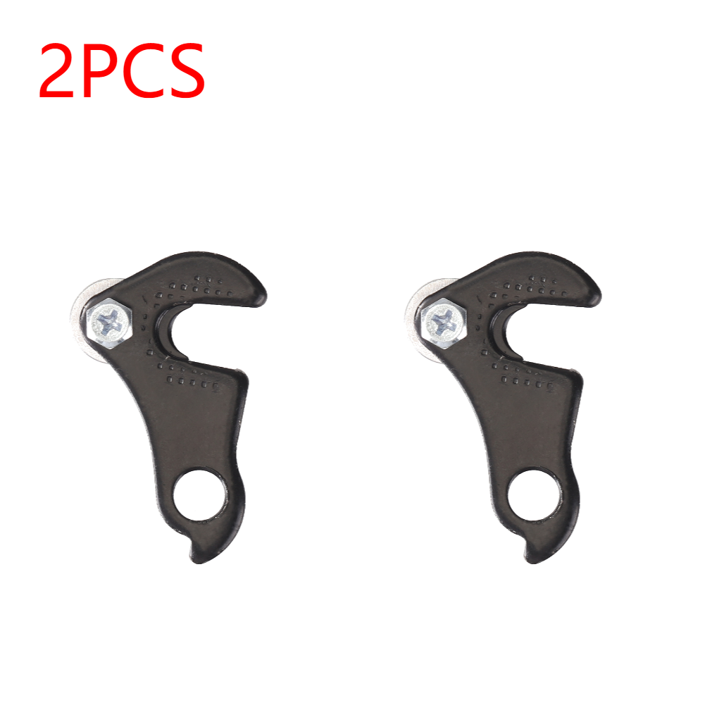 2/4PCS Iron Pro Rear Derailleur Hanger MTB Road Bike Tail Hook Bracket Derailleur Hanger Converter