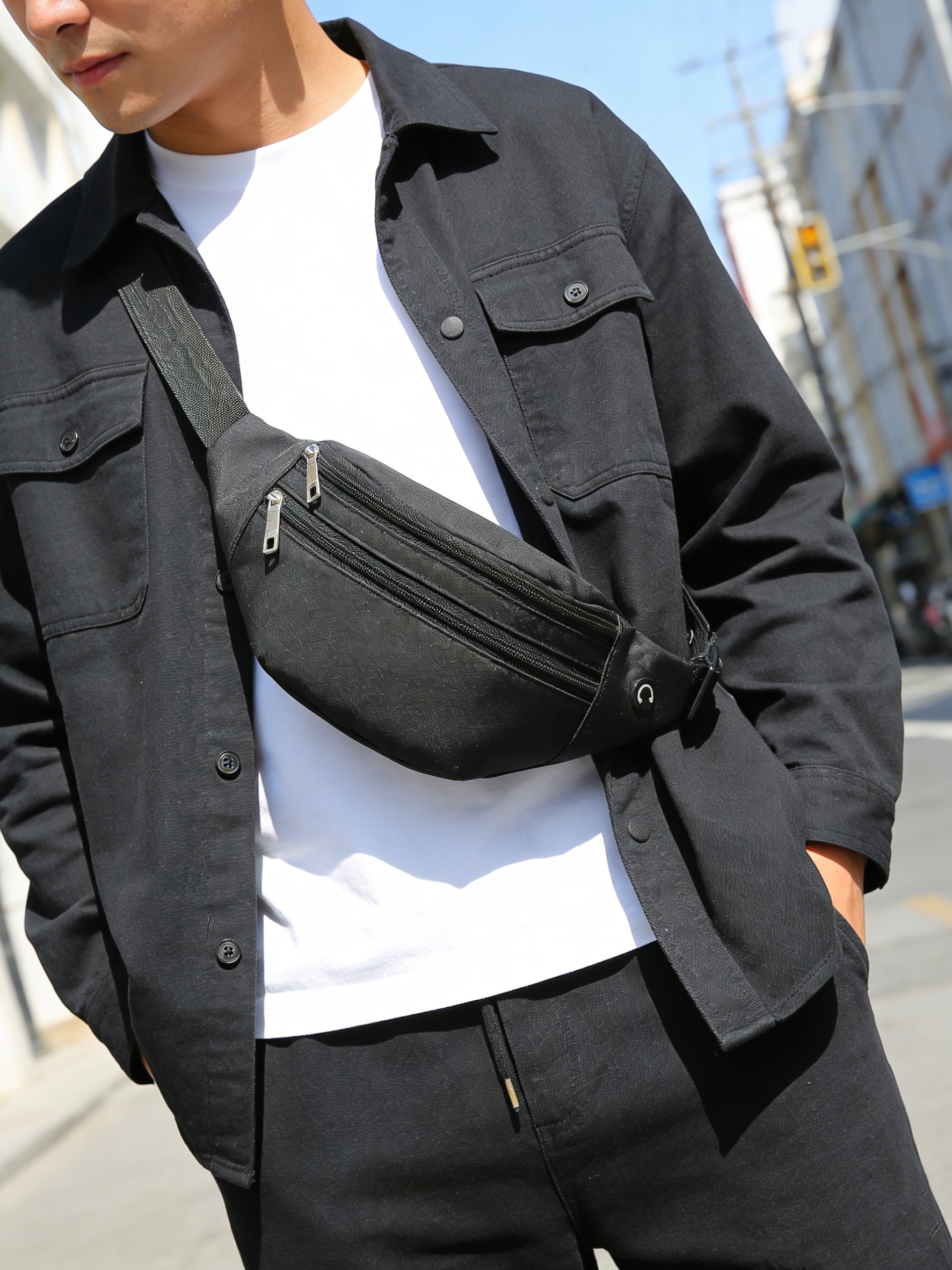 Waist Pack Bags Corduroy Fanny Pack Street Style Chest Bag Fashion Shoulder Crossbody Bags Casual Waist Belt Bag