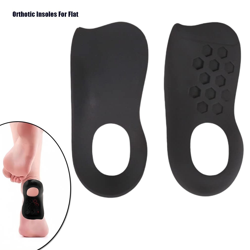 Arch Insoles for Shoes Men Comfortable Deodorant Casual Leather Insole Flat Foot Shoe Pads for Plantar Fasciitis Shoe Cushion