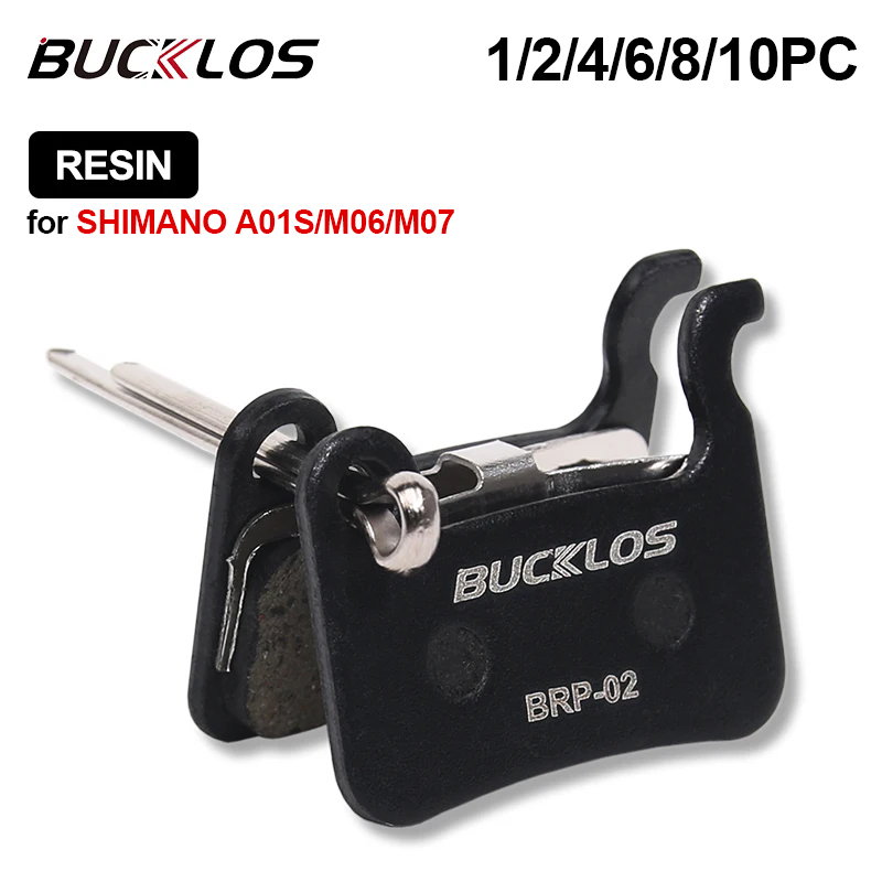 BUCKLOS Resin Brake Pads MTB Road Bike Hydraulic Brake Disc Pads High-quality Durable Bicycle Disk Brake Pad for A01S M07 M535