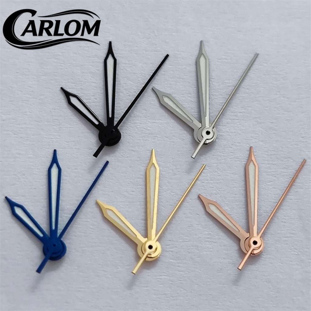NH Watch Hands For NH35 NH36 NH38 NH39 NH70 Movement Green Luminous High Quality Watch Accessories Silver Black Gold Blue