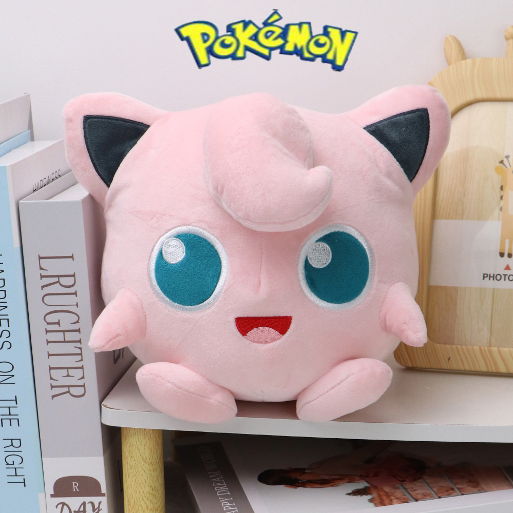 Jigglypuff Original Pokemon Plush Toys Cute Anime Soft Stuffed Animals Peluche Dolls Birthday Kids Home Decoration