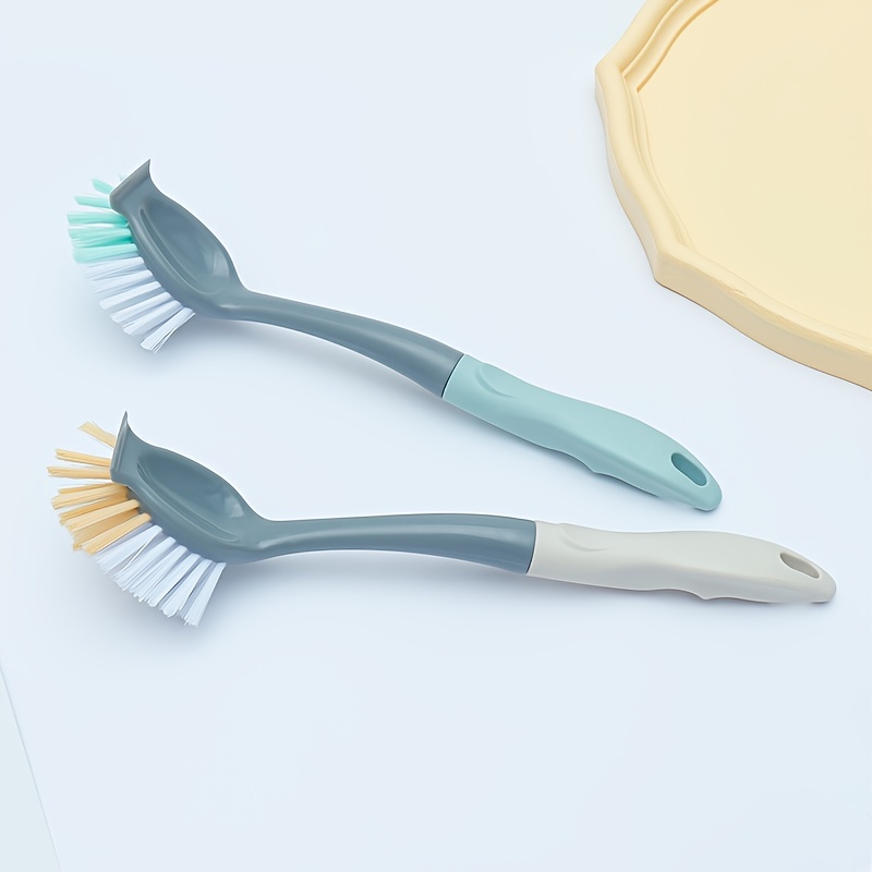 1PC Hanging type non greasy long handle pot washing brush, stove brush, cleaning brush