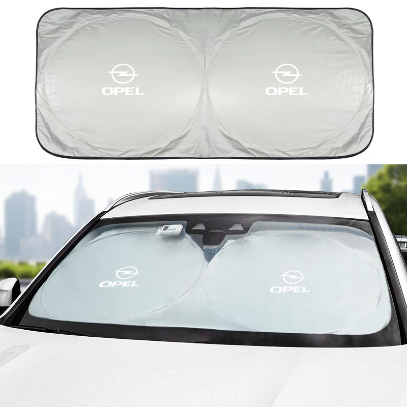 Car Windshield Sun Shade Visor UV Protection Shield For Opel Corsa Astra Insignia Vectra Zafira Meriva Mokka Grandland Vivaro An