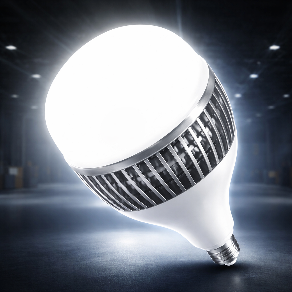 High Power E27 LED Bulb 220V Super Bright Energy Saving Lamp for Home Garage Warehouse Office Indoor Lighting Fixture