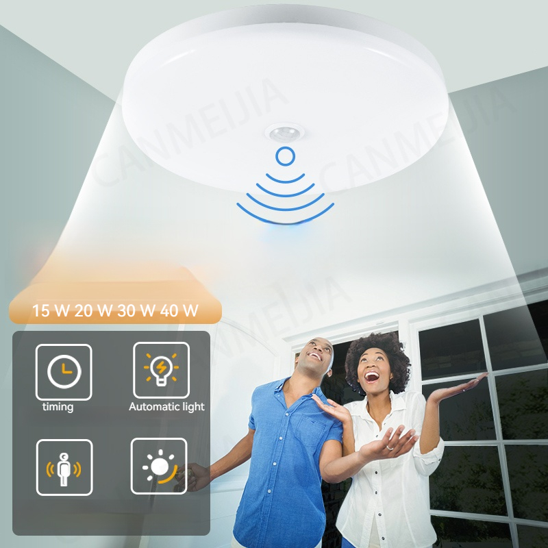 Motion Sensor LED Ceiling Lamp Aisle PIR Induction Night Lamp AC85-265V Ceiling Lamp Smart Home Lighting for Hallway Corridor lightify
