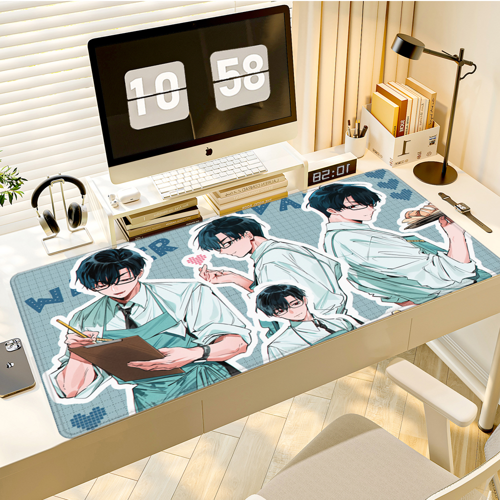 Mouse Pad Laptop 900x400 HD Print Anime Mousepad Alien Stage Mizi Till Ivan Extended Desk Mat PC Gaming Accessories Keyboard Pad