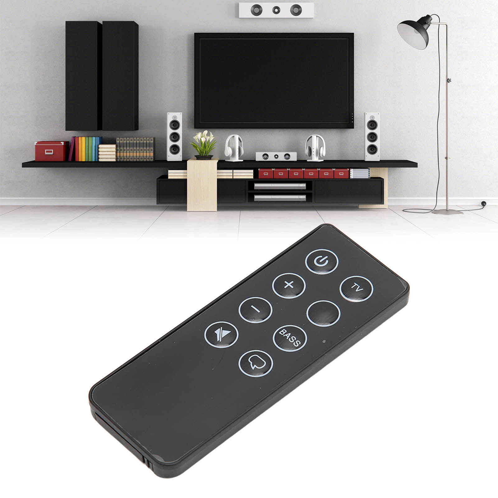 Remote Control Soundbar Remote Control Replacement Universal Remote Controller for 418775 410376 431974 845194 Soundbar
