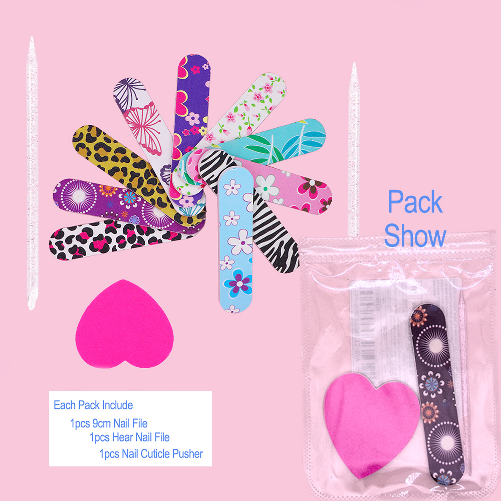 5/10/24 Packets Nail Care Kit: Mini Block Files, Buffers ,Cuticle Perfect for Jewelry Polishing & Manicures Tool Sets