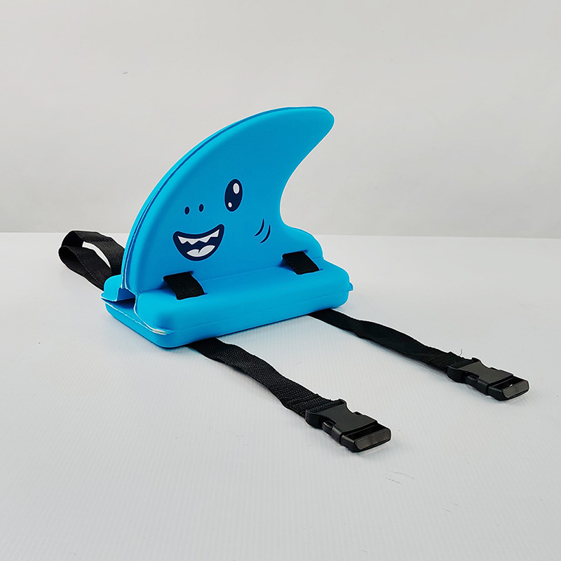 Children’s Back Float Kid's Shark Fin Back Float Board Eye-Catching Color Auxiliary Float Board For Swimming Pools Lakes Healthy