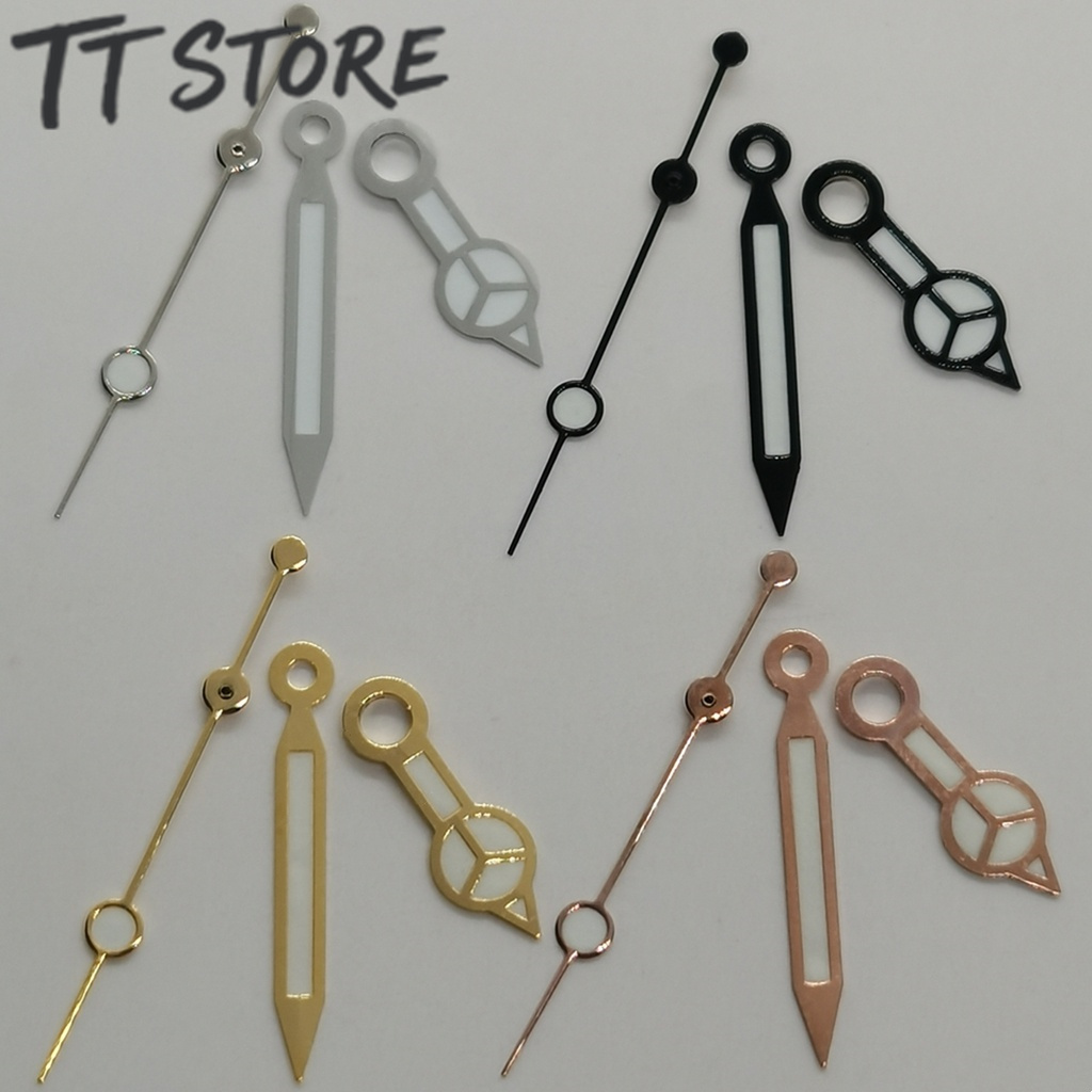 Luminous Watch Hands for NH35 NH36 7S26 7S36 4R35 4R36 Movements Silver Red Blue Green Black Sub Watch Pointers