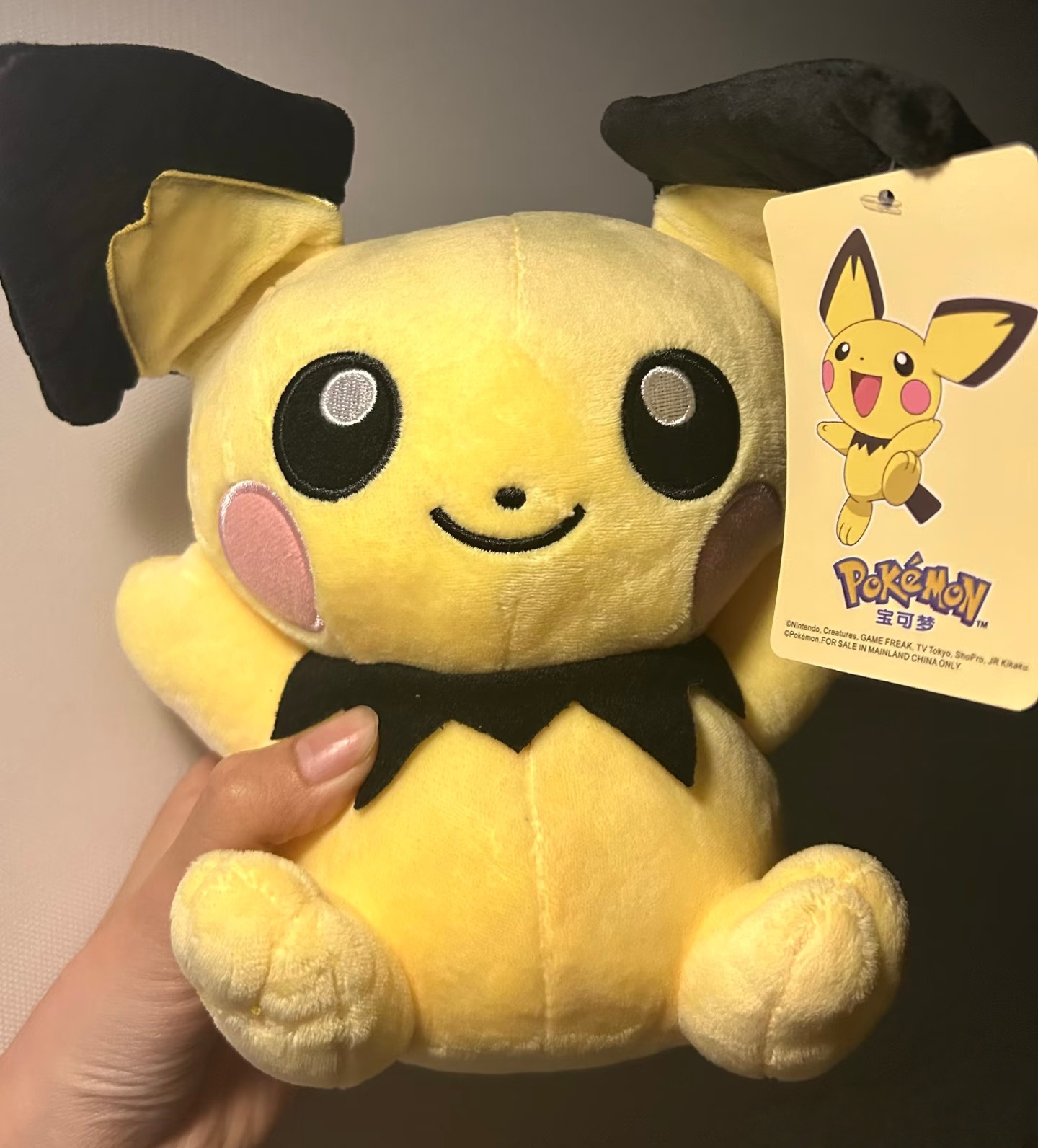 Pokemon Pichu Plush Toys Adorably Pikachu Stuffed Doll Raichu Peluche Kawaii Japanese Anime Hobbies Toys Exquisite for Fans