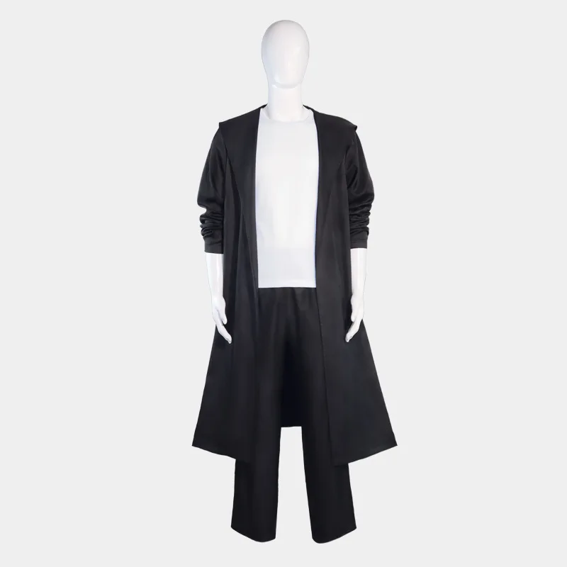Solo Animes Leveling Cosplay Jin-Woo Sung Costumes Black Windbreaker Uniform Wig Shun Mizushino Trench Coat Halloween Party