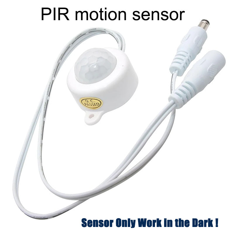 PIR Body Infrared Motion Sensor Switch DC 5V - 24V Photosensitive Sensor Detector Switch For Single Color LED Strip