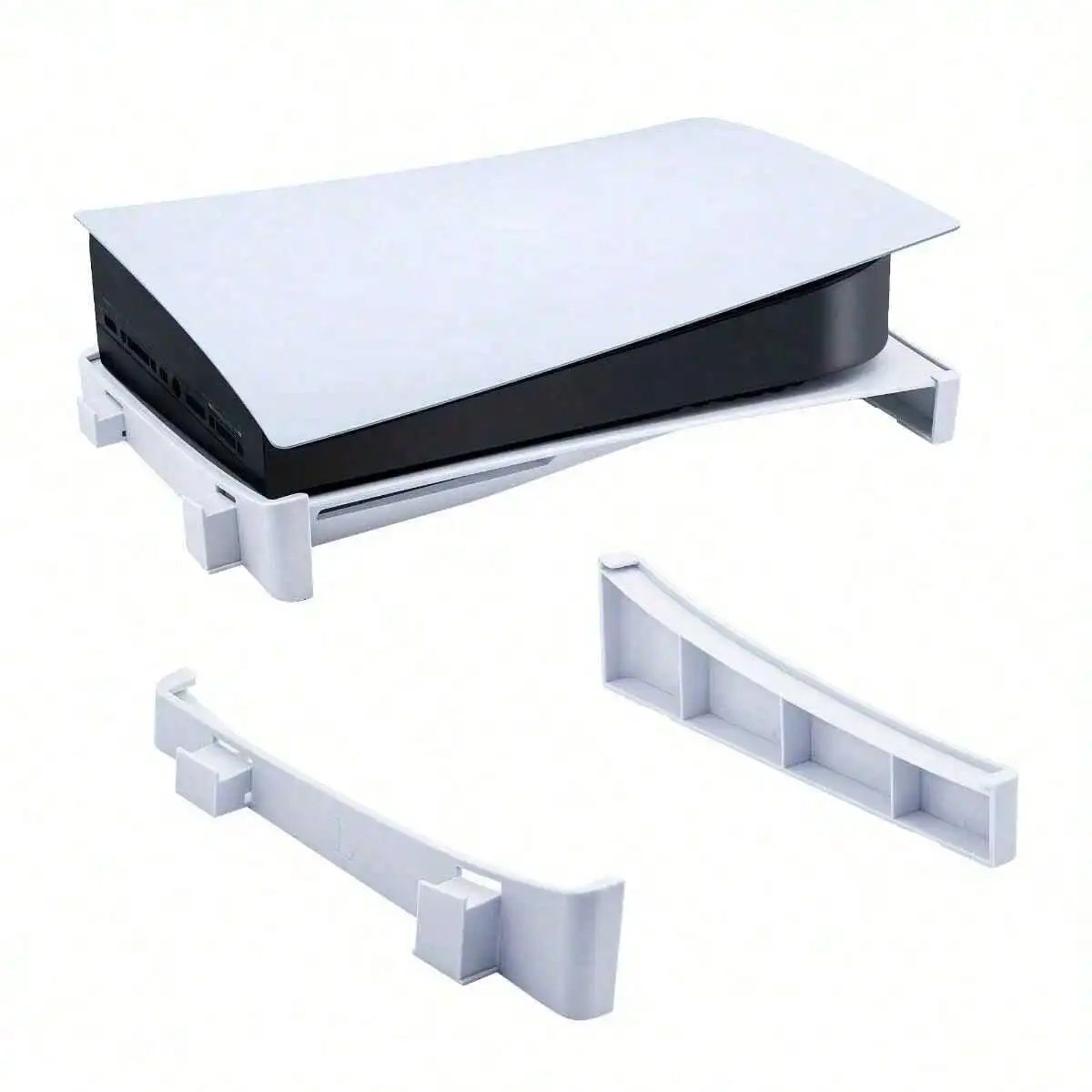 P/S/5 Base Stand] P/S/5 Horizontal Stand - Compatible with PlayStation 5 Disc Edition and Digital Edition, Includes Base Accesso