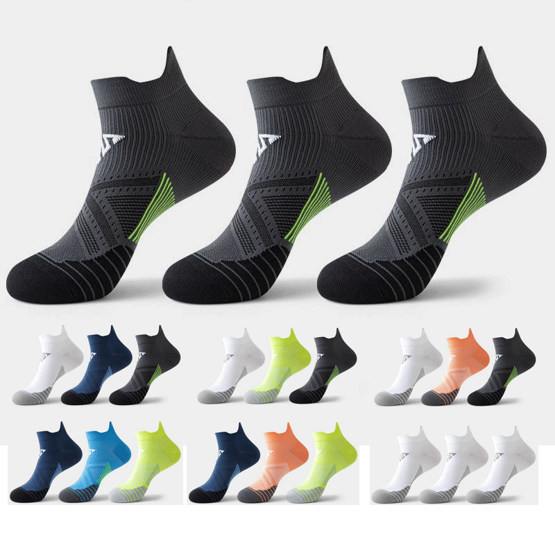 2026 Running Socks Anti-Slip Fitness Gym Socks Quick Dry Breathable Marathon Socks Sweat-wicking Women Men Cycling Socks