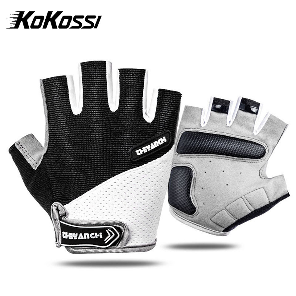 1Pair Cycling Gloves for Men Women - Breathable Gel Road Mountain Bike Riding Gloves - Anti-Slip Bike Glove for Fitness Sports