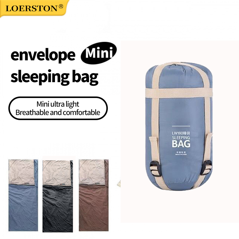Outdoor Camping Ultralight Compact Sleeping Bag Travel Washable Down Cotton Insulation Dirt-Resistant Portable Waterproof