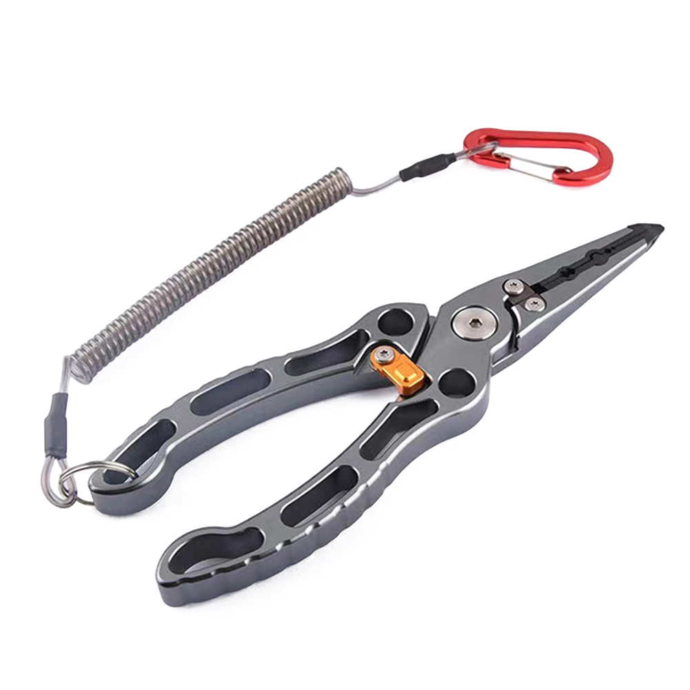 Titanium Alloy Fish Nose Pliers Convenient Lure Tongs Fish Clip Multifunctional Portable Lightweight Outdoor Accessories