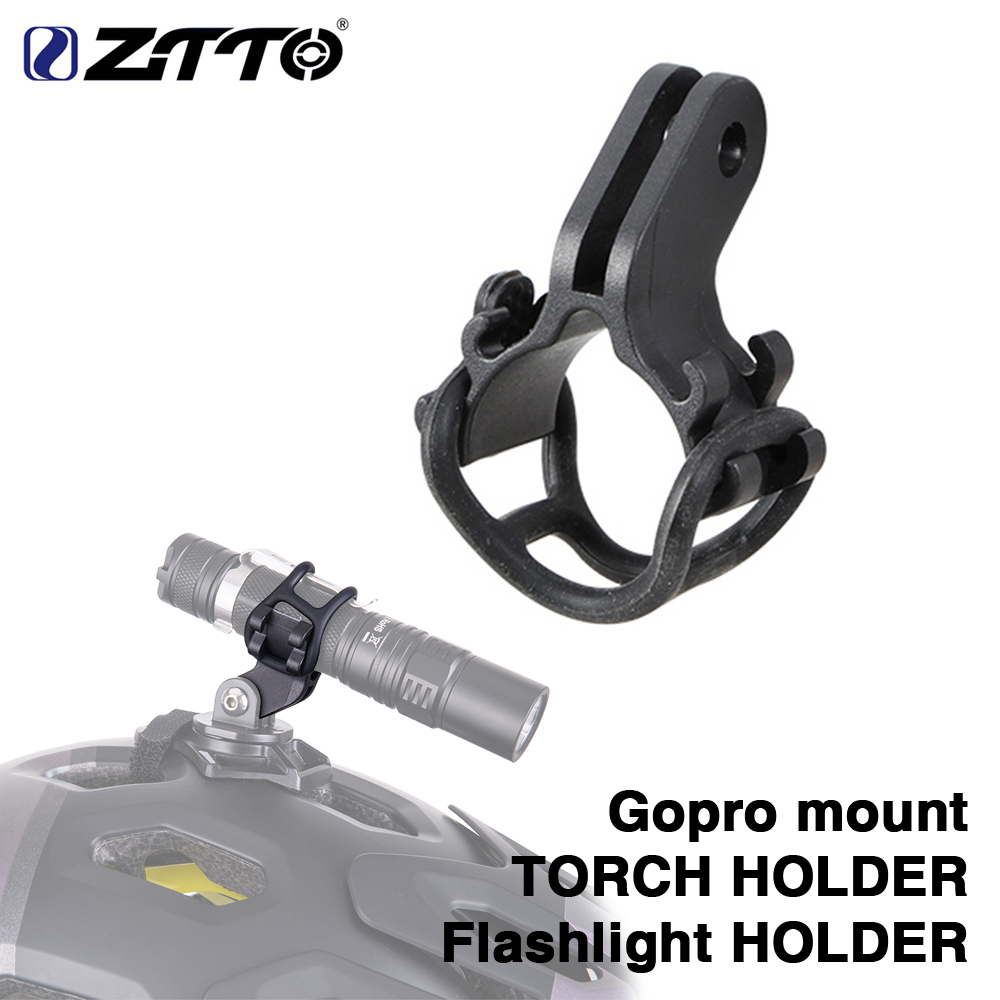 ZTTO Bicycle Light Holder Flashlight Bracket Road Bike MTB Bicycle Parts Adjustable for Mount