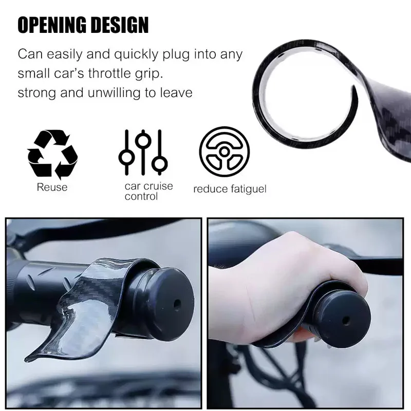 Electric scooter accelerator booster handlebar handle accelerator assist, fuel saving clip modification accessories